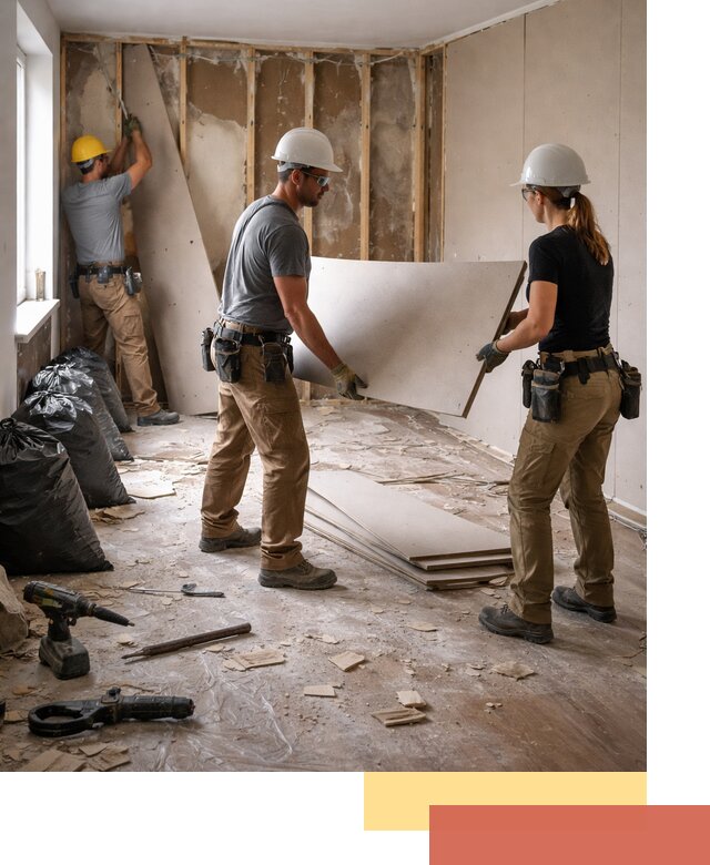 Демонтаж стеновых панелей в Твери быстро и аккуратно