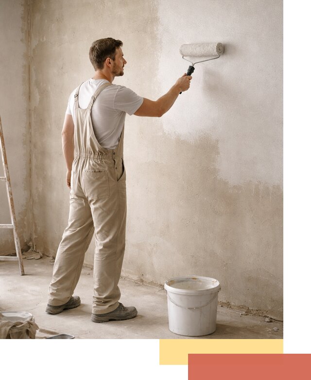 Грунтовка стен под отделку в Твери профессиональным раствором