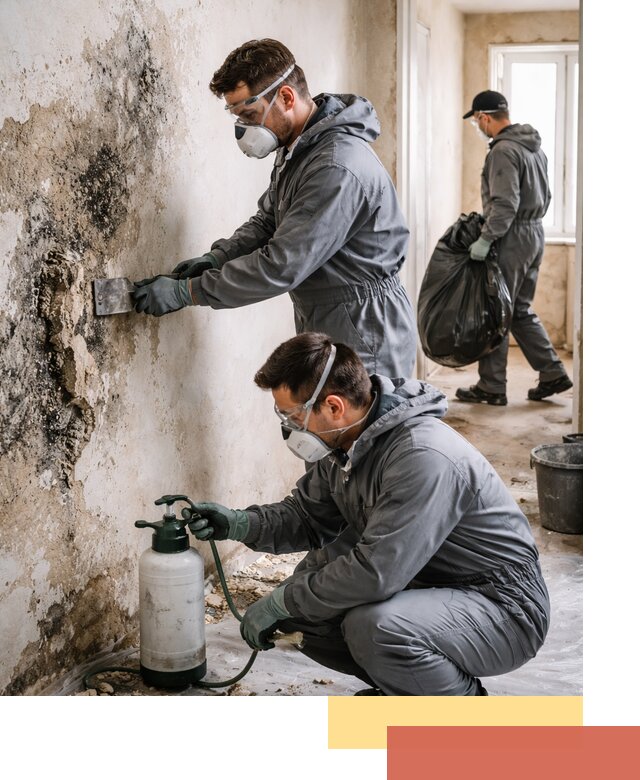 Удаление плесени со стен профессионально в Твери