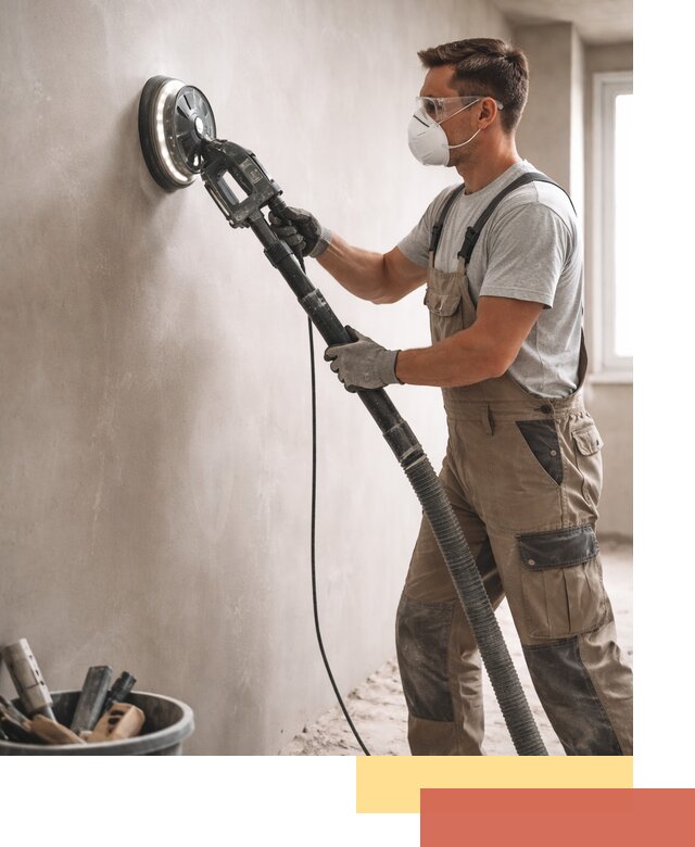 Профессиональная шлифовка стен в Твери быстро и качественно