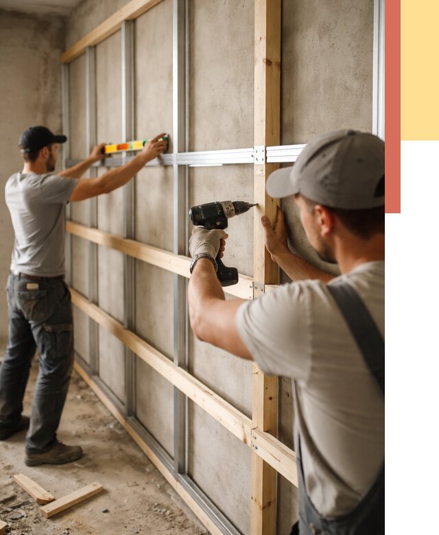 Устройство обрешетки под панели в Твери от 2283 руб. — монтаж под ключ | ОТДЕЛОЧНИК-Твр