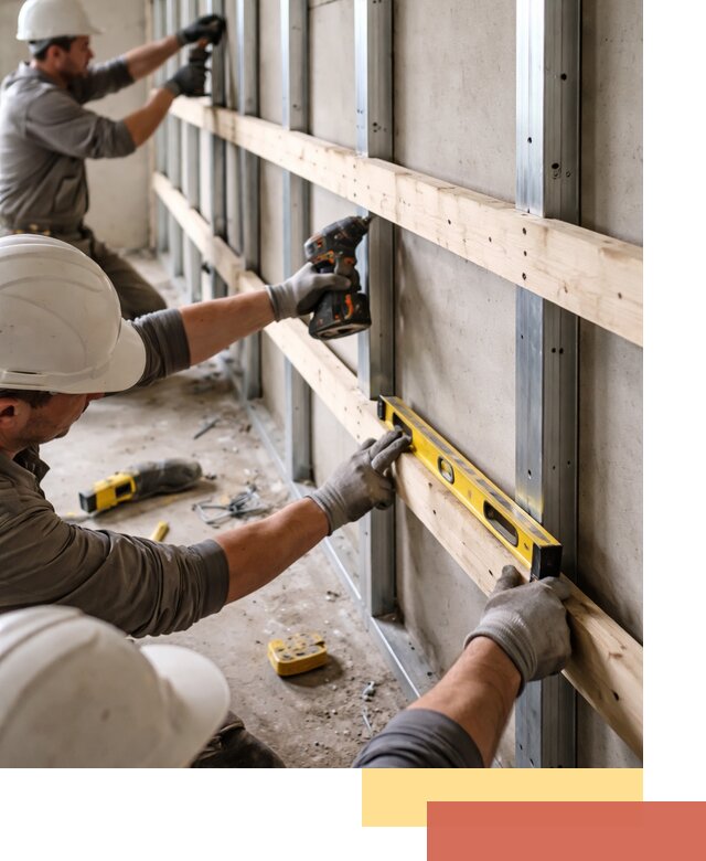 Устройство обрешетки под панели в Твери