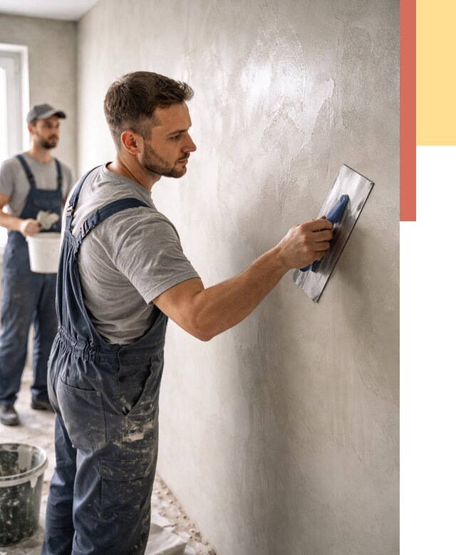 Глянцевание штукатурки стен в Твери от 8153 руб. — услуги и затирка | ОТДЕЛОЧНИК-Твр