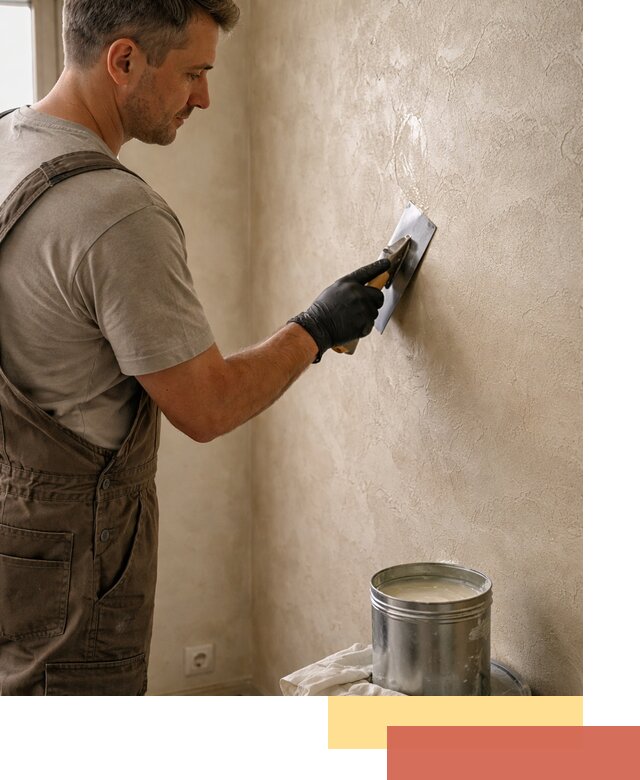 Нанесение воска на штукатурку в Твери для защиты и блеска