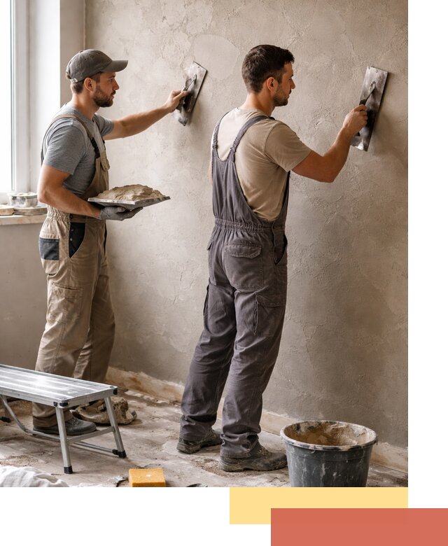 Ремонт декоративной штукатурки и восстановление фактуры в Твери