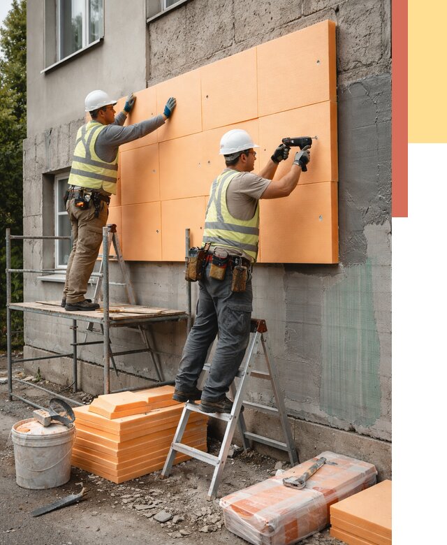 Утепление стен пеноплексом в Твери от 2011 руб./м2 — быстро и недорого | ОТДЕЛОЧНИК-Твр