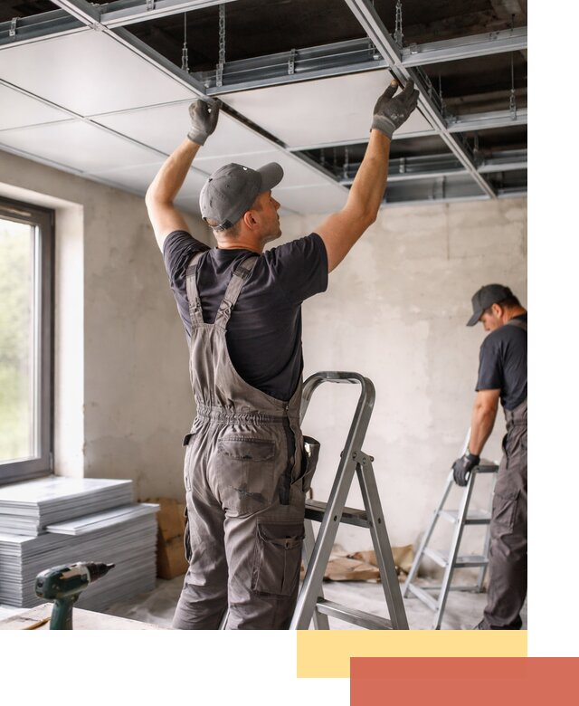 Монтаж кассетного потолка в Твери качественно и быстро