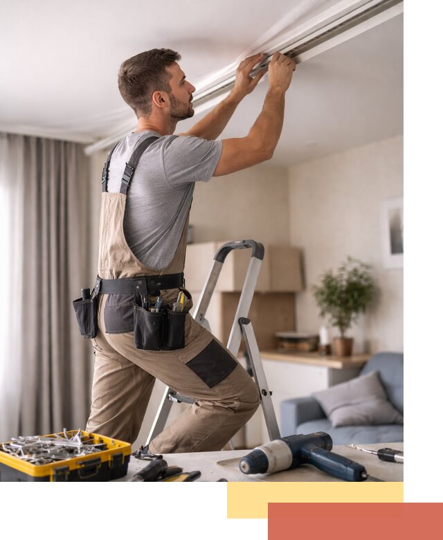 Ремонт натяжных потолков в Твери — качественно и оперативно