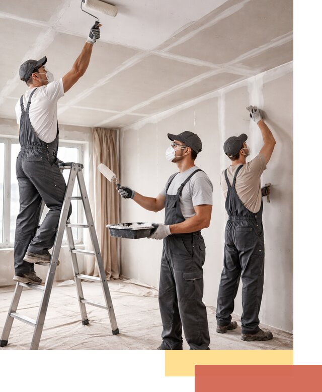 Покраска потолка из гипсокартона в Твери качественно и недорого