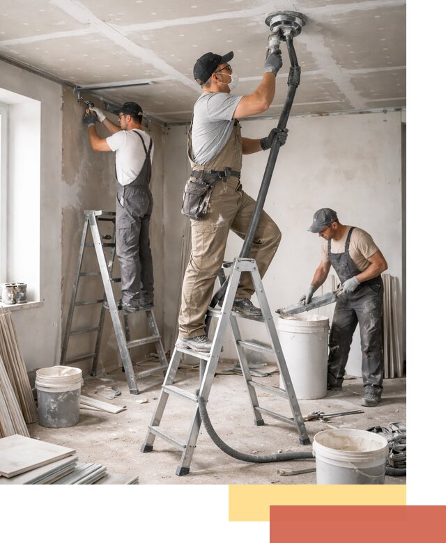 Ремонт потолка из гипсокартона в Твери: быстрый и качественный монтаж