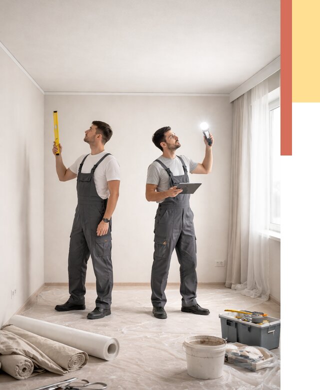 Отделка потолка в Твери недорого от 815 руб/м2 | Услуги ОТДЕЛОЧНИК-Твр